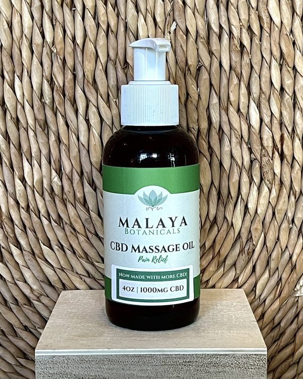 Cbd Full Spectrum Massage Oil – Malaya Botanicals