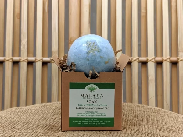 Malaya Botanicals - SOAK CBD Bath Bomb